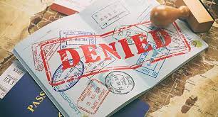 U.S. Visa Refusal Letter
