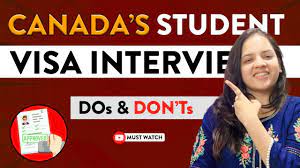visit visa interview questions canada